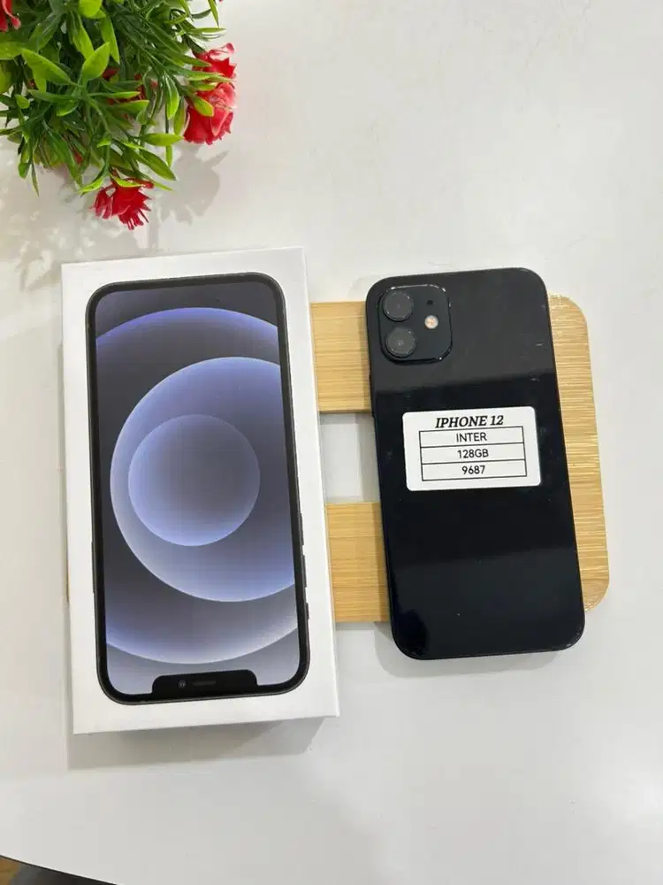 IPHONE 12 128GB INTER LIKE NEW FULLSET BERGARANSI