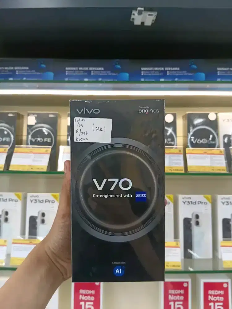 [ MINT CONDITION ] VIVO V70 5G 8GB/256GB - Kamera ZEISS