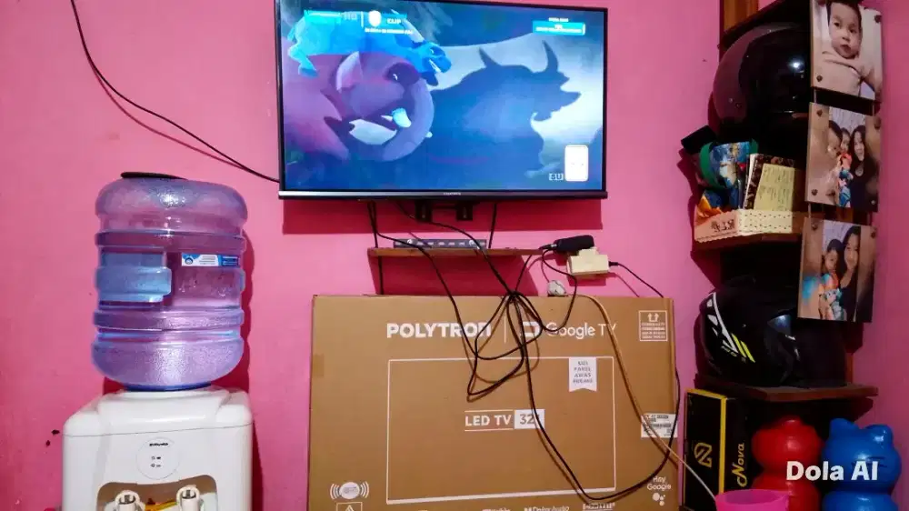 Dijual tv smart google Politron 32inch