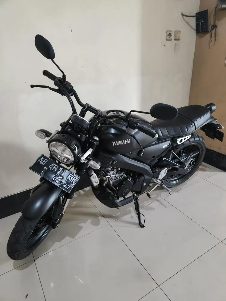 Xsr hitam doff mulus baik 2022 gbm