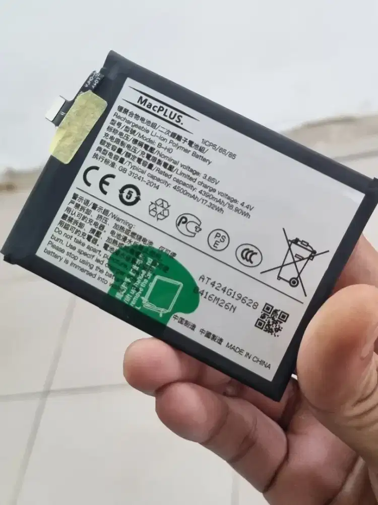 Baterai /batre /batrai Vivo s1 /v17 neo /B-H0 original 100% macplus