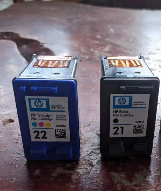 [KOSONGAN] HP Print Cartridge 21+22 (COLOUR + BLACK)