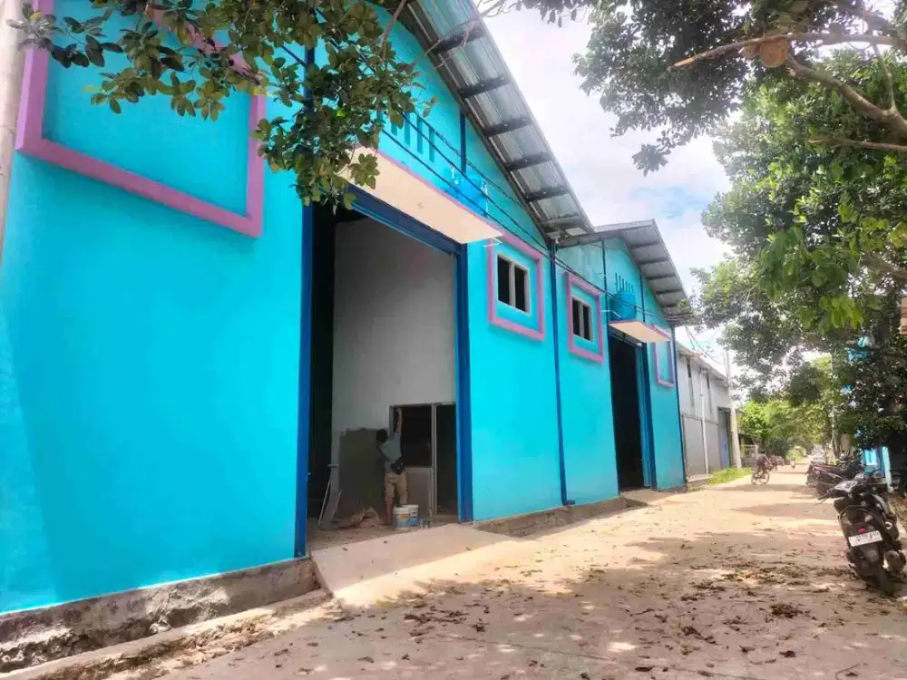 Disewakan Gudang Baru akses container 20ft di mustikajaya Bekasi