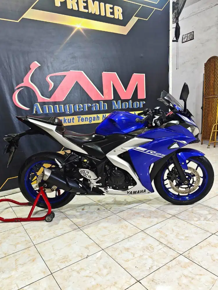 Yamaha R25 FI TH 2017 anugerah motor rungkut