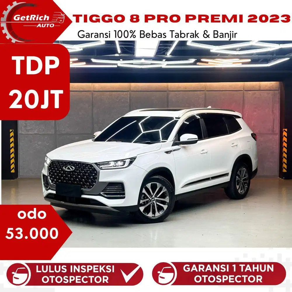 Chery Tiggo 8 Pro Premium 2023 Putih