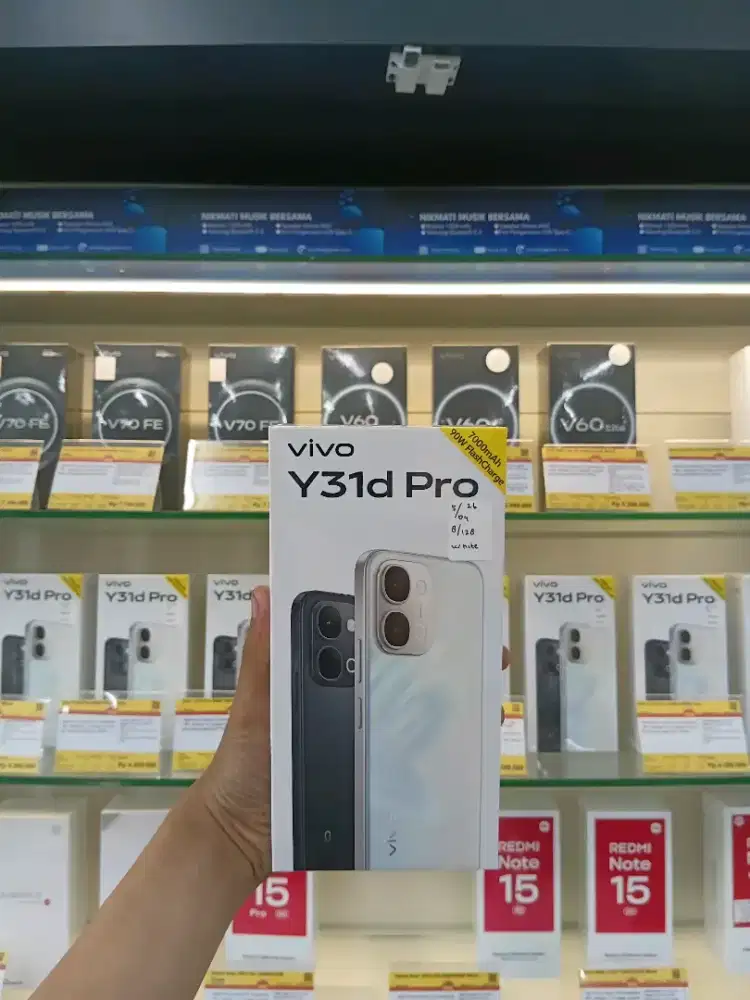 [ TERAWET ] VIVO Y31D PRO 6GB/128GB - Baterai 7000mAh + 90W