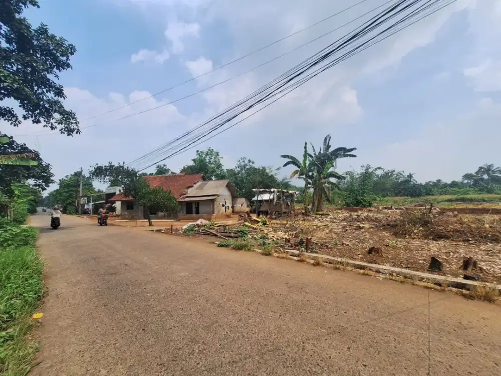 Kavling Murah Cisauk, Tangerang. Dekat Stasiun Jatake-BSD. Terima SHM