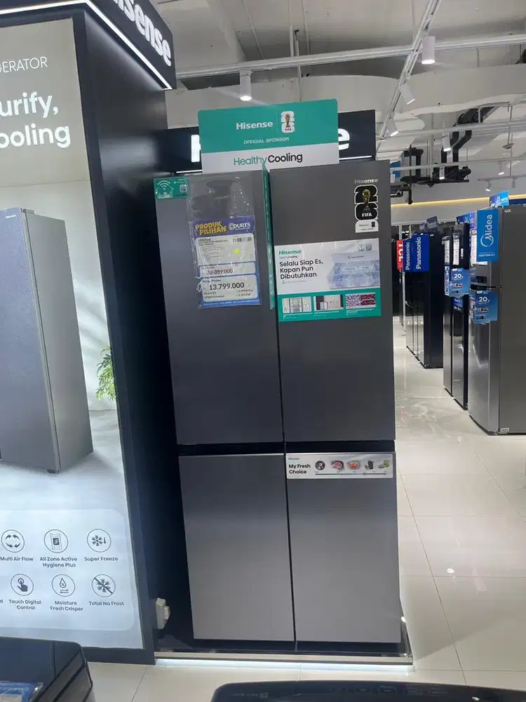 HISENSE 4DOOR 483L