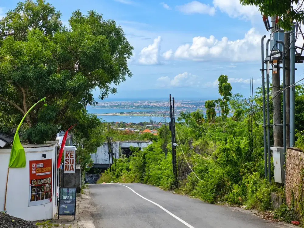 Tanah PREMIUM OCEAN View Dekat GWK Ungasan