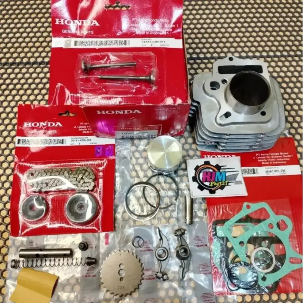 Paketan Blok Seher Komplit supra fit
lama Lagenda 100cc Revo