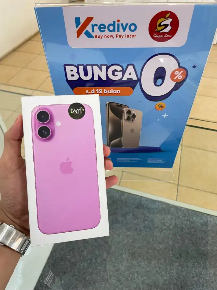 IPHONE 16 128GB NEW RESMI INDONESIA