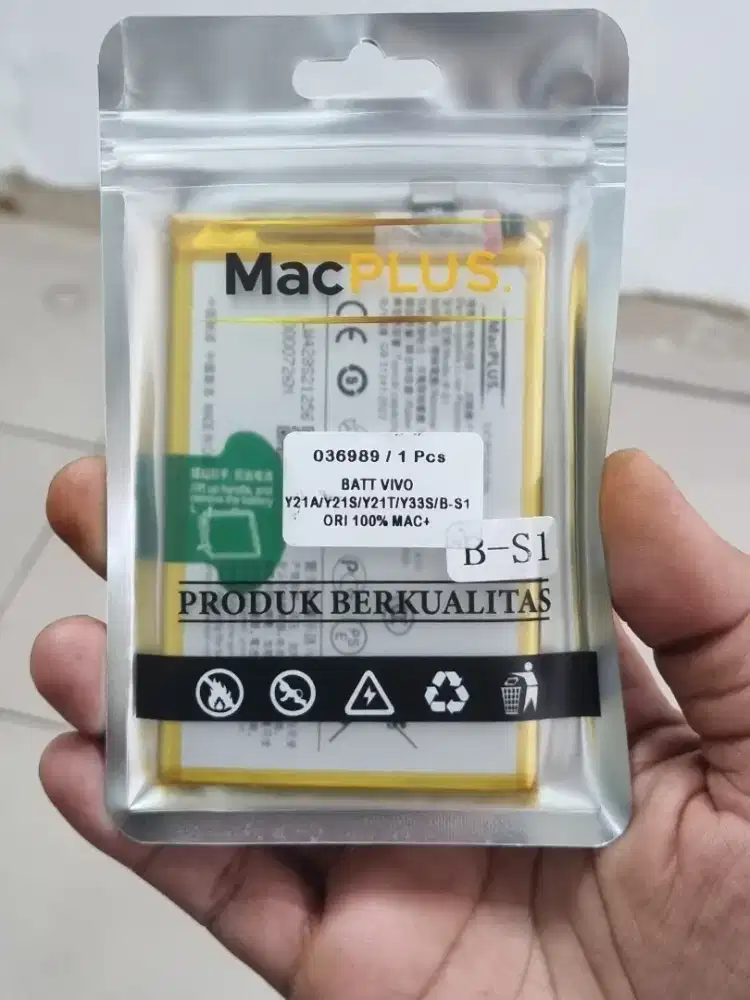 Baterai vivo y21 /B-S1 kualitas Original 100% macplus