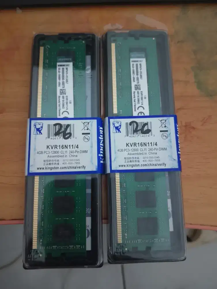 RAM DDR3 4GB Kingstone