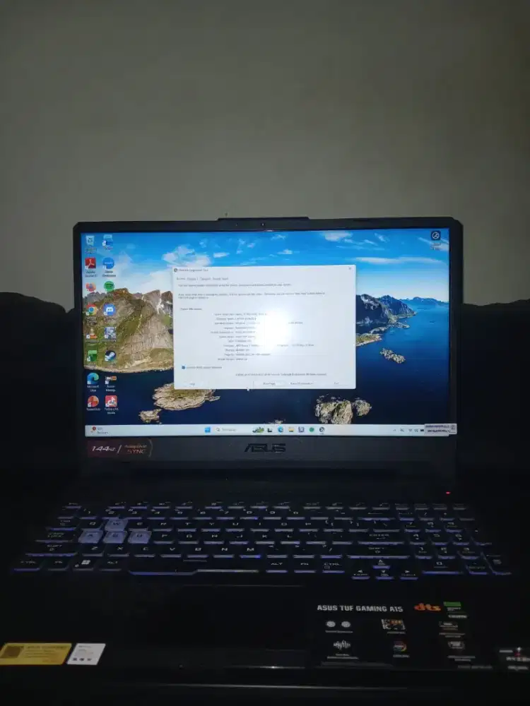 Laptob Asus tuf gaming  A15
