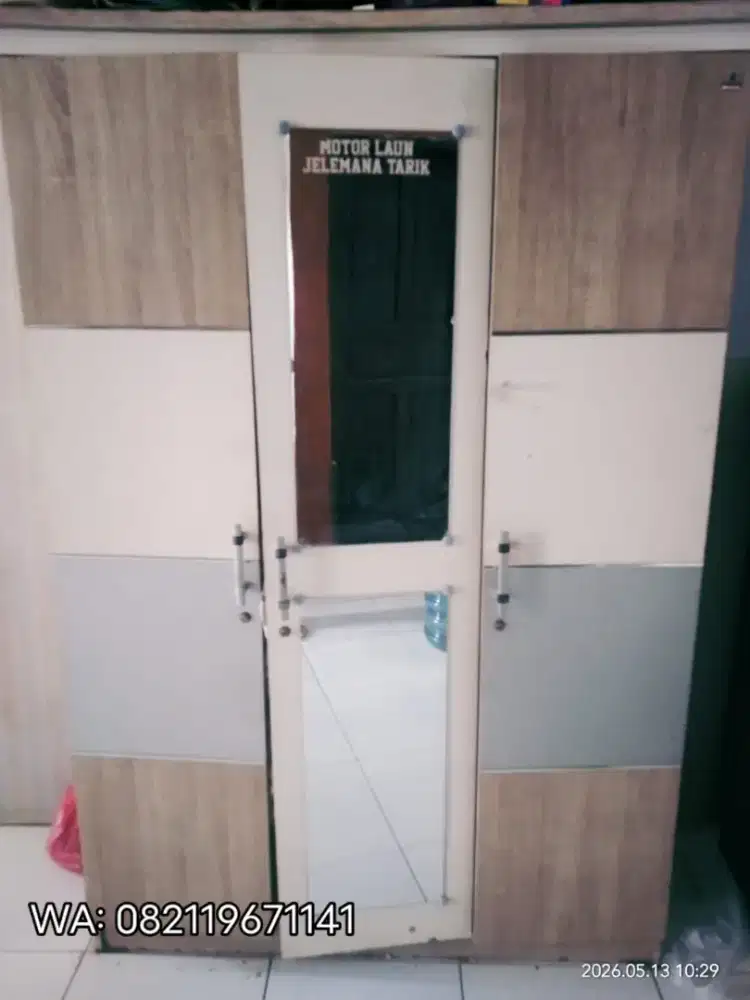 LEMARI PAKAIAN OLYMPICS MASIH BAGUS TIDAK CACAT MURAH!