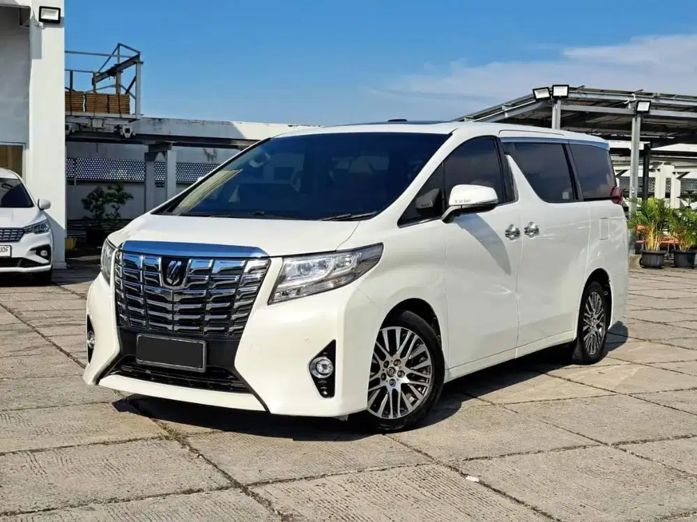 DP 65JT SAJA TOYOTA ALPHARD G ATPM 2.5 AT MATIC AUTOMATIC 2016 PUTIH