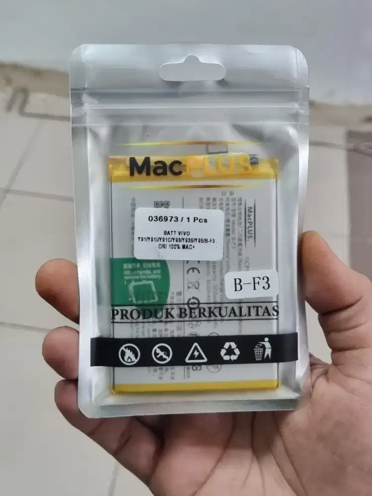 Baterai vivo y91 /B-f3 kualitas Original 100% macplus