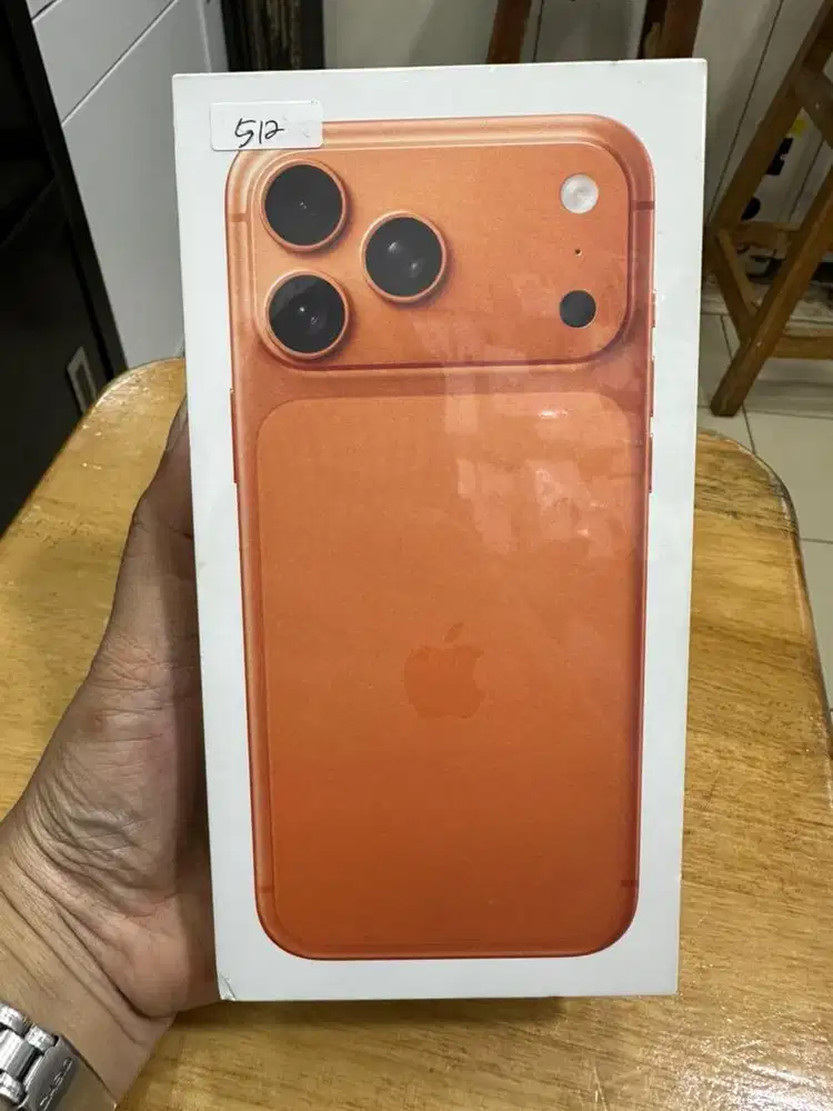 IPhone 17 Pro Max 512GB Cosmic Orange Garansi Resmi New Segel