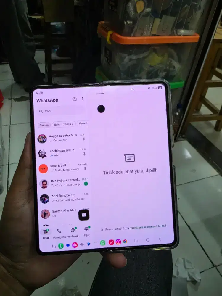 Samsung fold 4 512 gb minus tompel