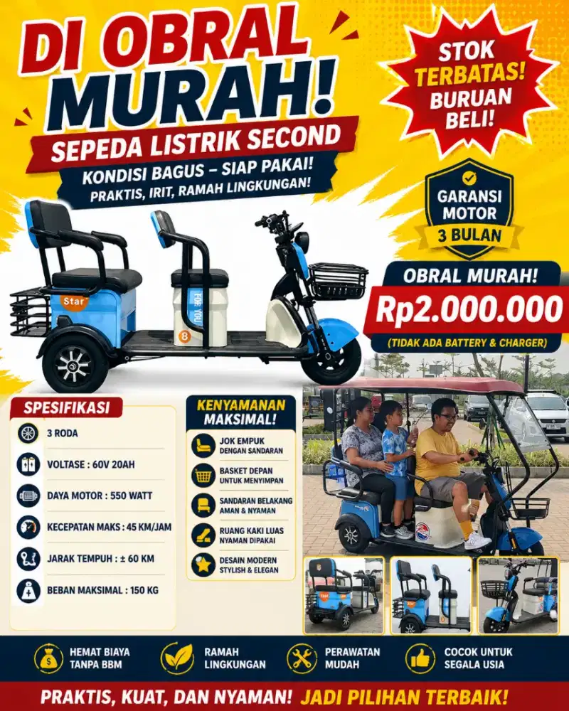 Obral murah Minggu ini