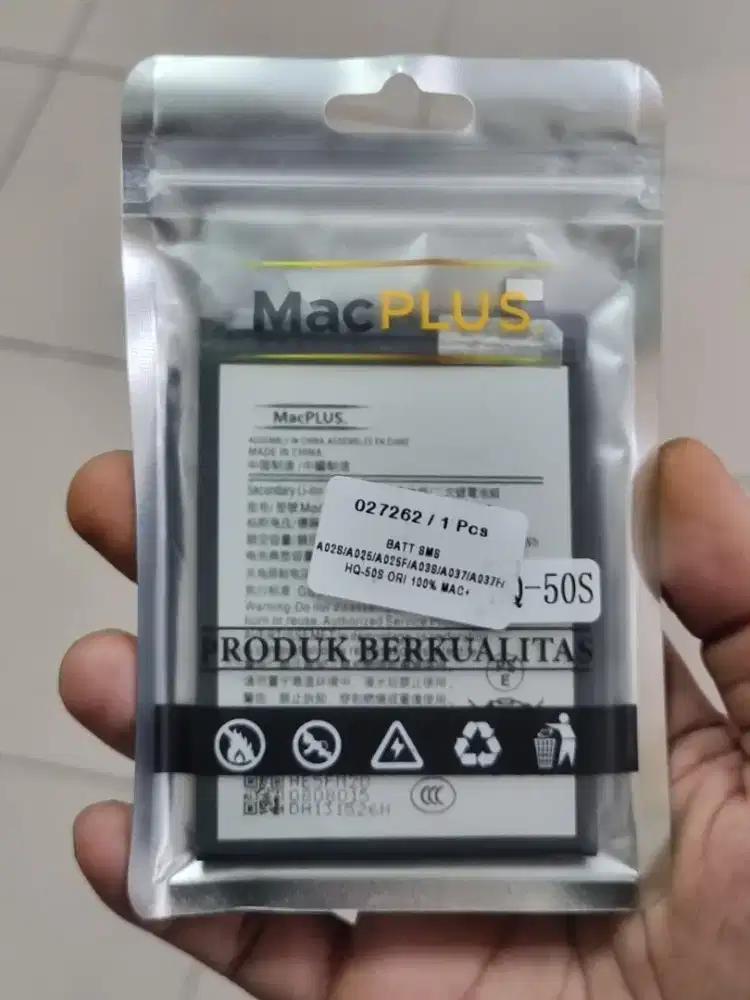 Baterai samsung a02s /HQ-50S kualitas Original 100% macplus