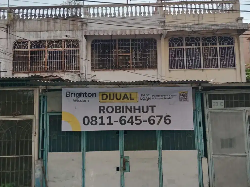RUMAH 2 1/2 TINGKAT PUSAT KOTA JLN. WARINGIN