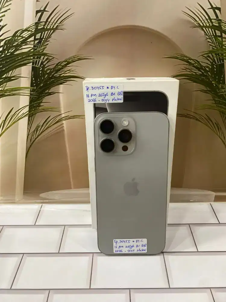 Iphone 16 Promax 256Gb Natural