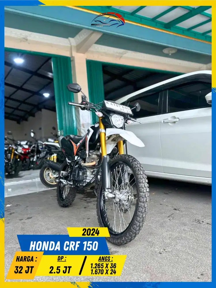 HONDA CRF 150 2024 GERCEP MASZEHH HIKMAH MOTOR KEPUH MALANG
