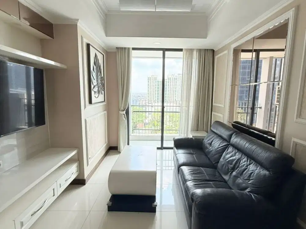 View Water Park Disewakan Cepat Apartement Casa Grande 3+1 Jakarta Selatan