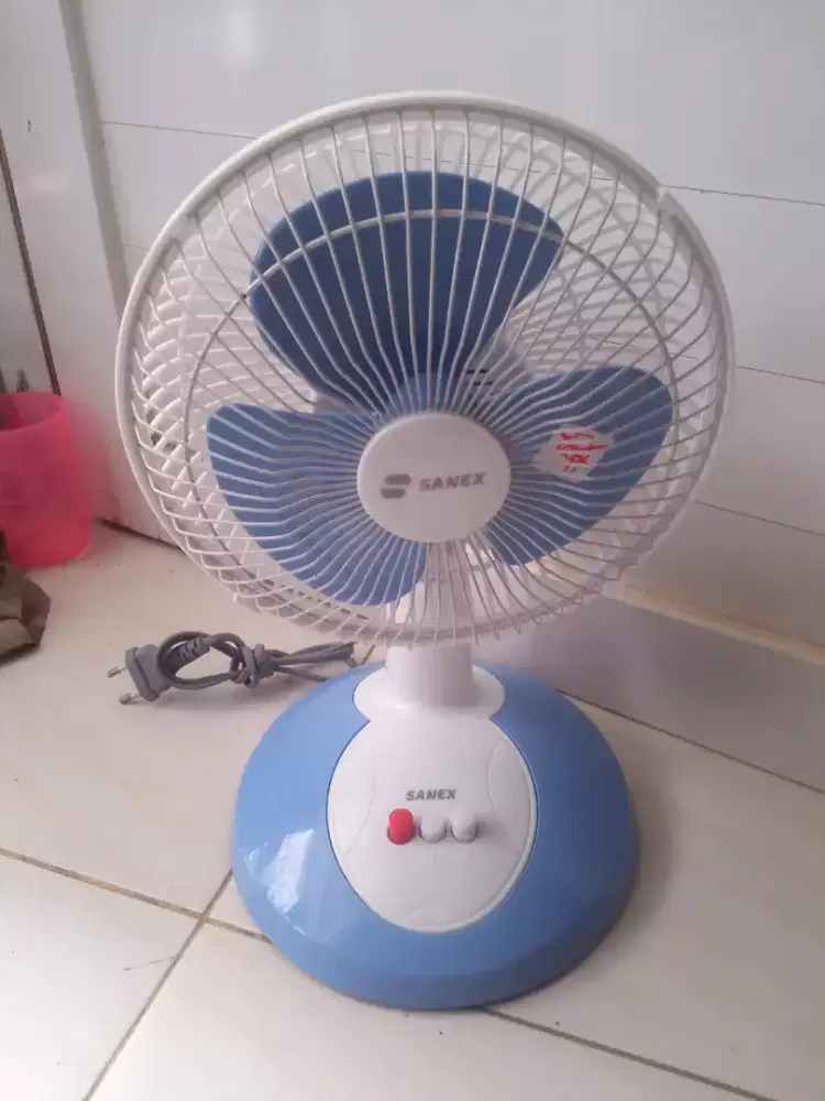 Kipas angin mini sanex 8 inch normal nego tipis