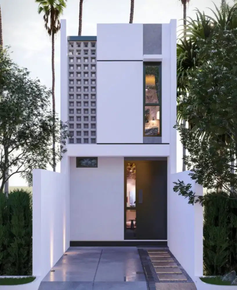 Di Jual Rumah Modern Bambu Apus - 2 Menit ke Tol Jorr