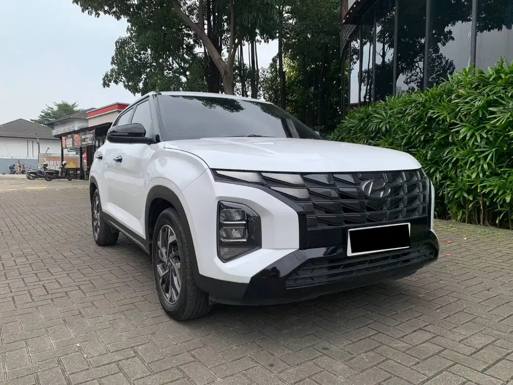 HARGA SPESIAL!! HYUNDAI CRETA 1.5 STYLE MATIC 2022 PUTIH KM 48RB