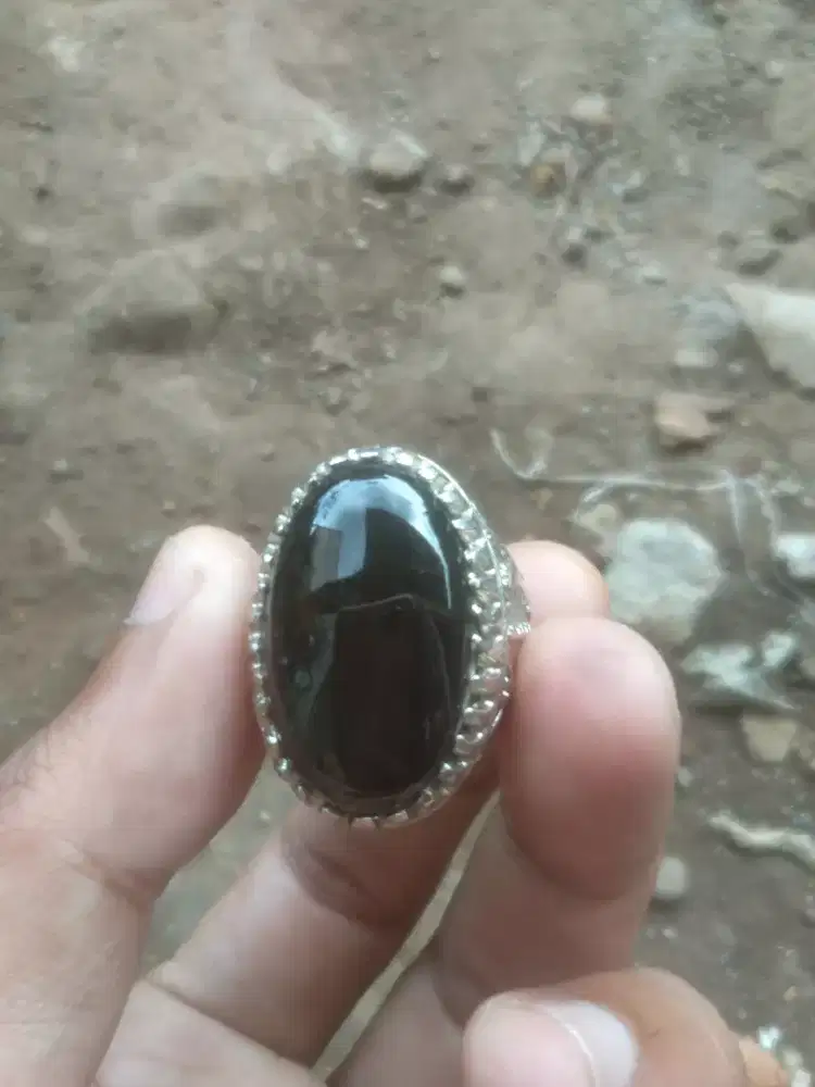 Batu bulu macan Lumajang basaltic jarum
