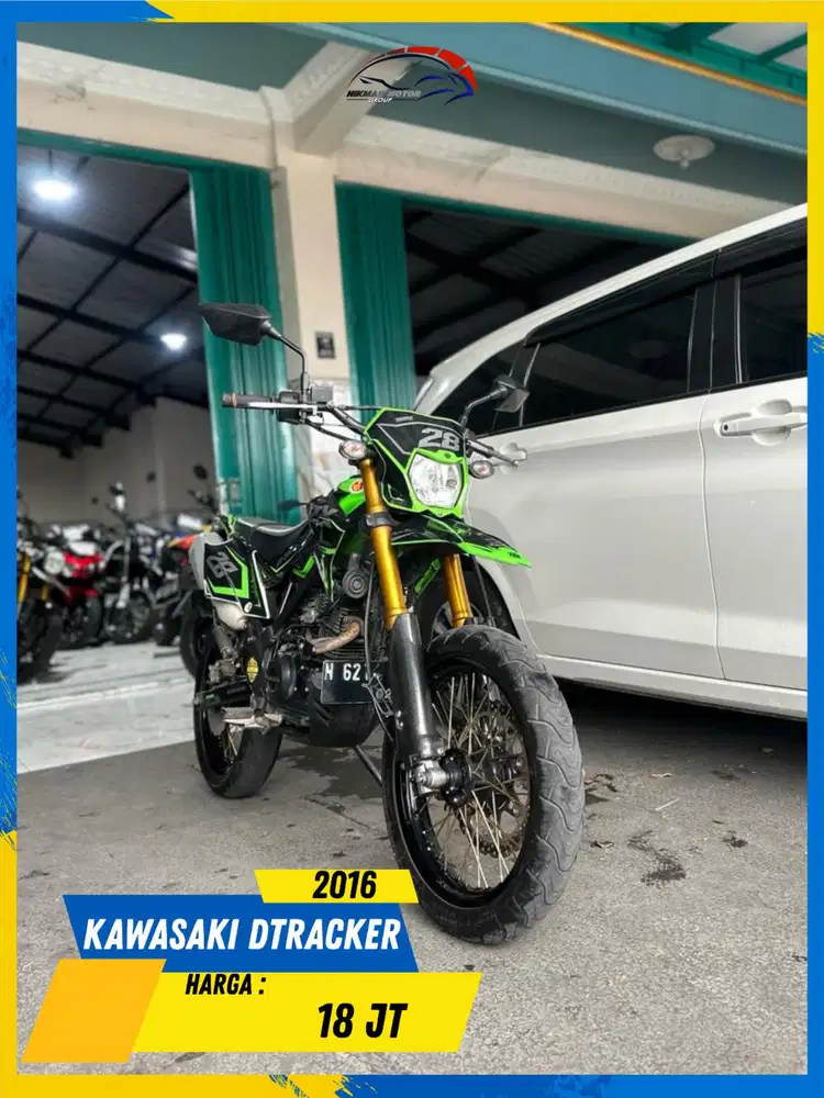 KAWASAKI DTRACKER 2016 BEKAS RASA BARU BOSS HIKMAH MOTOR KEPUH MALANG