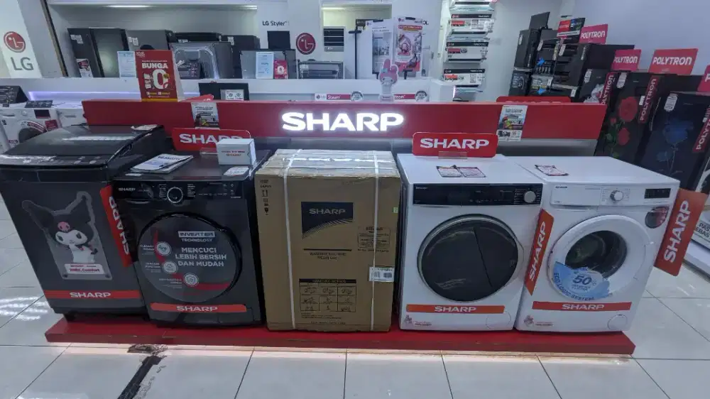 Kredit mesin cuci sharp
