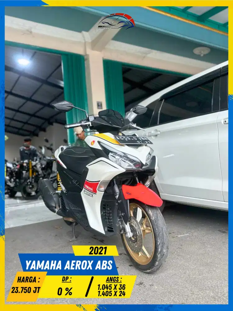 YAMAHA AEROX ABS 2021 PLAT AG GASS BOLOH HIKMAH MOTOR KEPUH MALANG