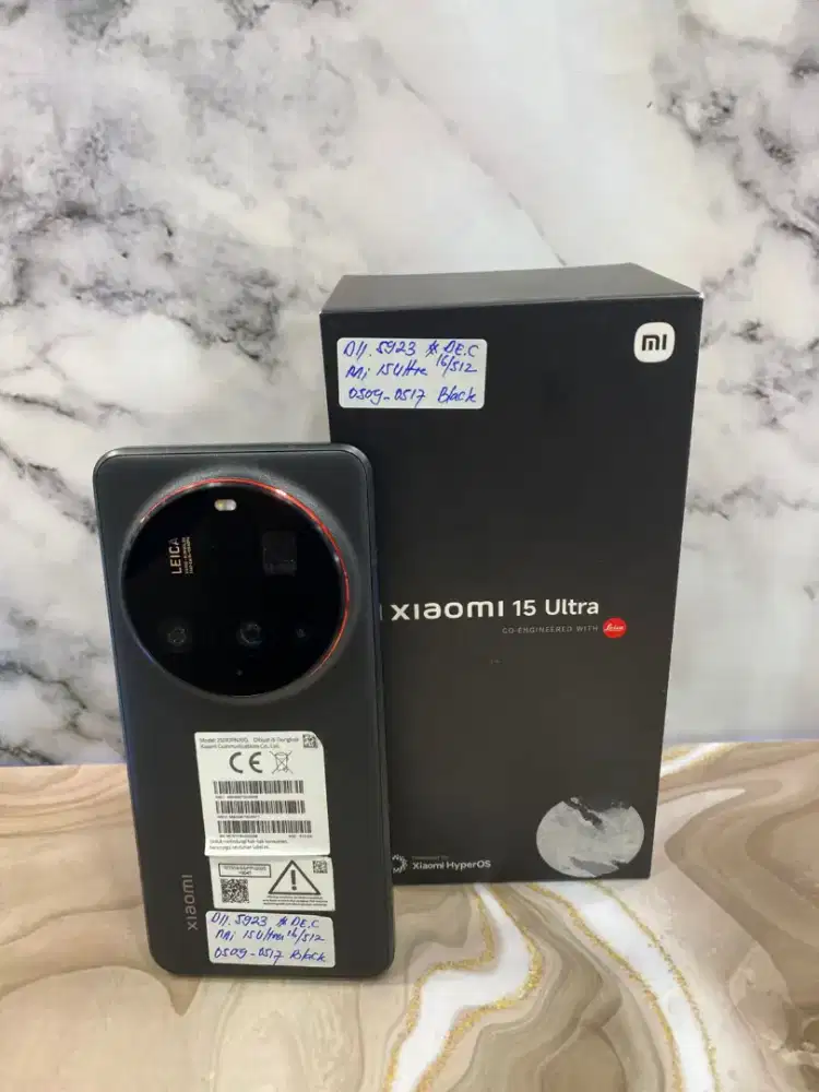 Xiaomi 15 Ultra 16/512Gb Black (Resmi, Garansi sd April 2027)