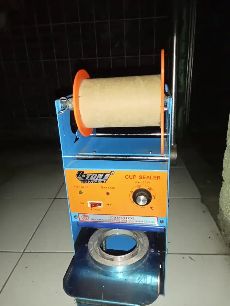 Cup sealer merk ton gimpet