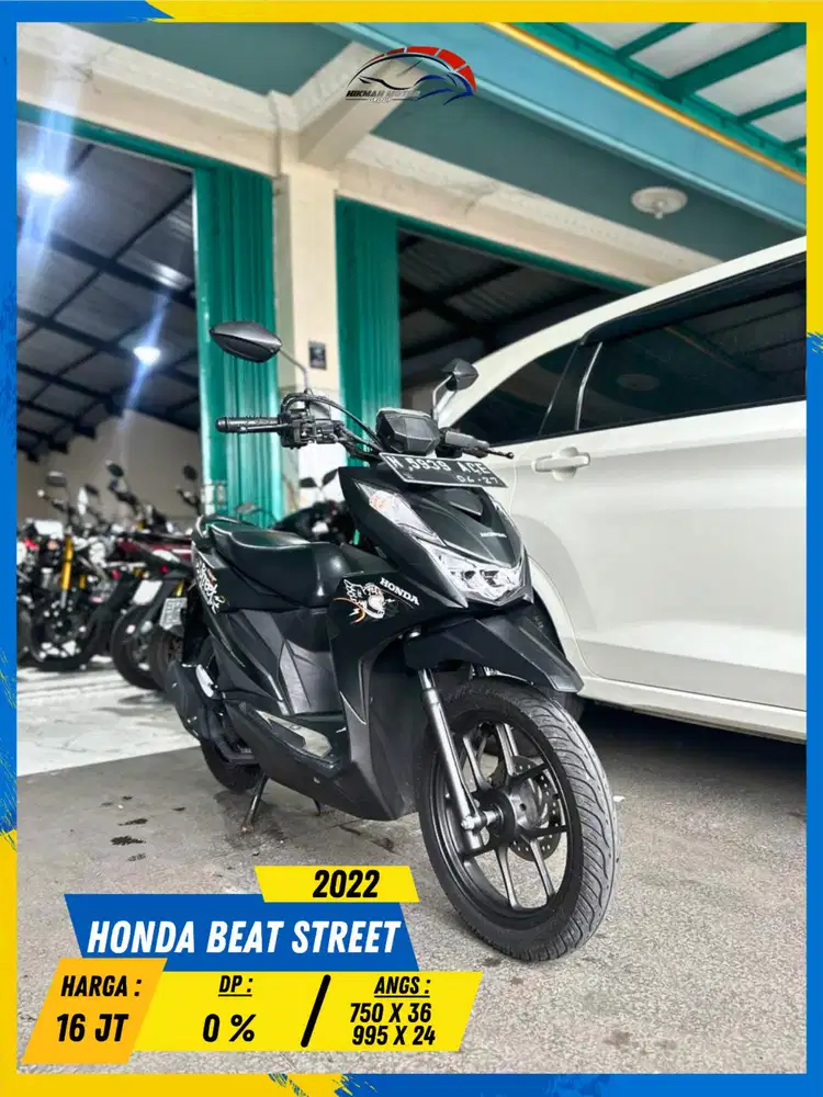 HONDA BEAT STREET 2022 NDANG SATSET MASZEHH HIKMAH MOTOR KEPUH MALANG