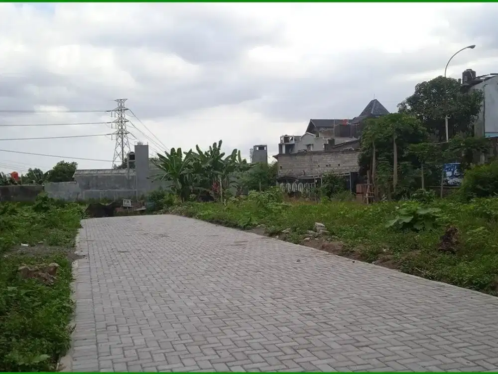 Dekat Pasar Kolombo Tanah Dijual Jogja di Jl. Banteng