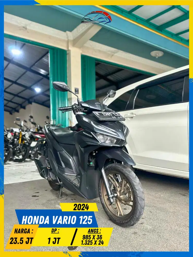 HONDA VARIO 125 2024 BEKAS BERKUALITAS HIKMAH MOTOR KEPUH MALANG