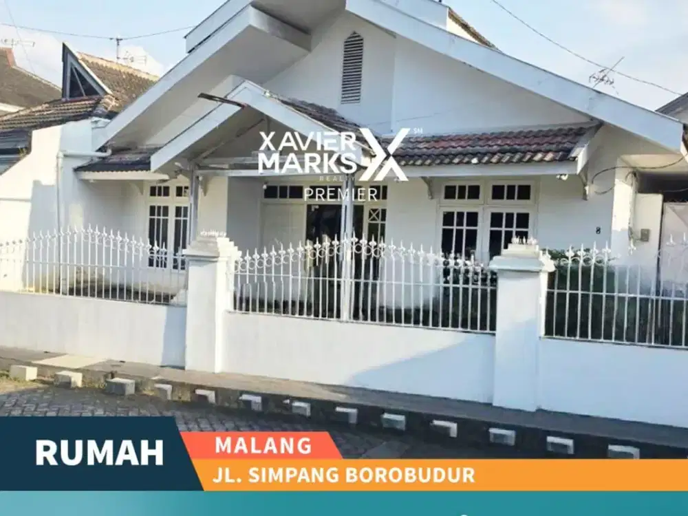 Disewakan Rumah Akses Mudah di Simpang Borobudur Blimbing Malang