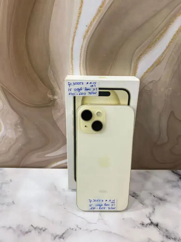 Iphone 15 128Gb Yellow (Resmi)