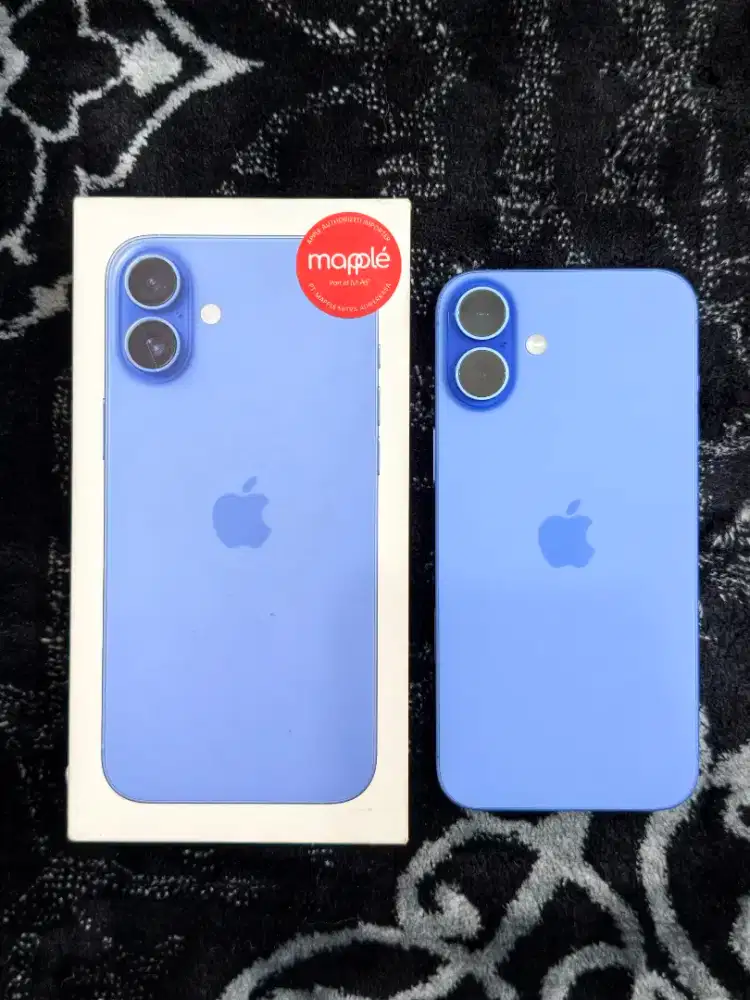 Dijual Iphone 16 Plus Ibox 128 gb
