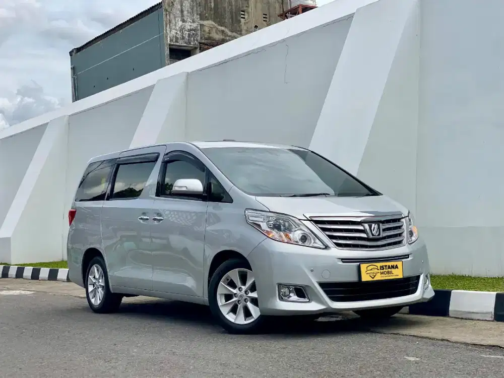 LUX! TOYOTA ALPHARD G AT AUTOMATIC 2013 2012 INNOVA VELOS XL7 VOXY MPV