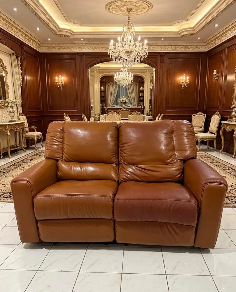 Sofa Recliner Cellini Magnum 2 Seater Leather