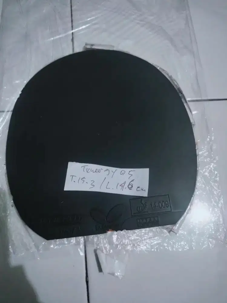 Karet tenis meja pimpong butterfly dan merk lainnya..