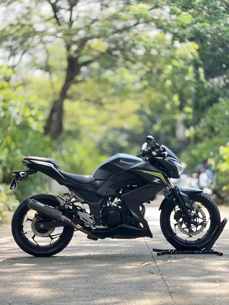 KAWASAKI Z250 FI 2018 HITAM KM LOW PAJAK HIDUP SUPER GRESS
