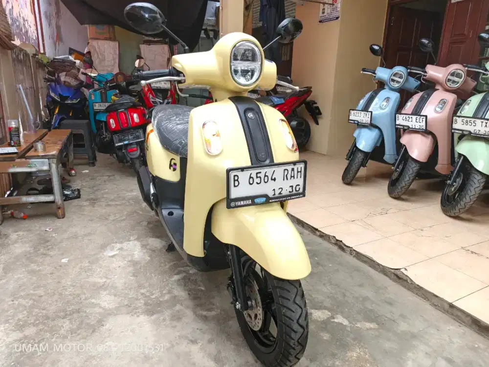 KM 1RB YAMAHA FAZZIO KUNCI 2025 BLN 12 BS TT 2024 DI CILEDUG HARGA PAS