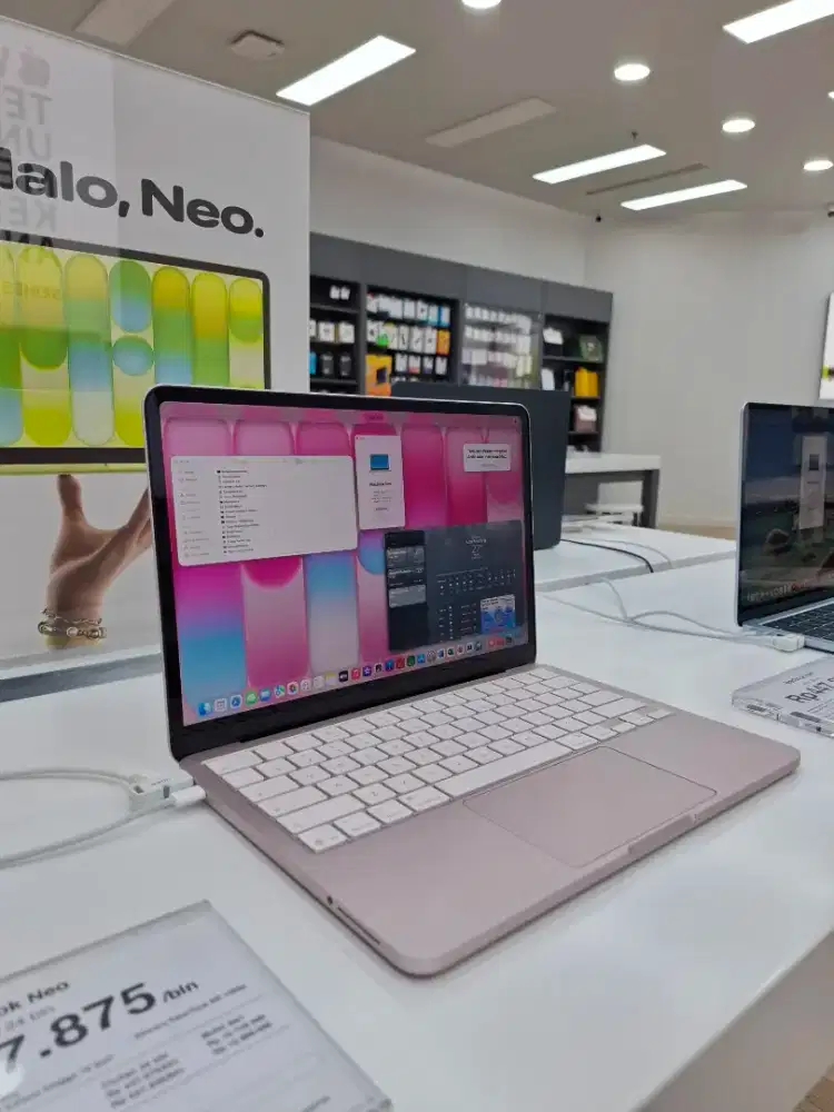 Macbook neo 256 dan 512GB